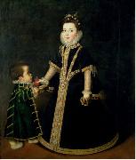 Sofonisba Anguissola Girl with a dwarf Sweden oil painting artist